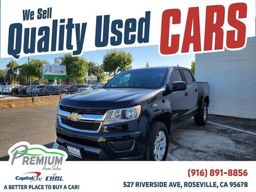 Black 2017 Chevrolet Colorado LT