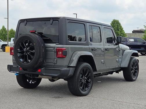 Sting-Gray Clearcoat 2023 Jeep Wrangler 4xe Sahara
