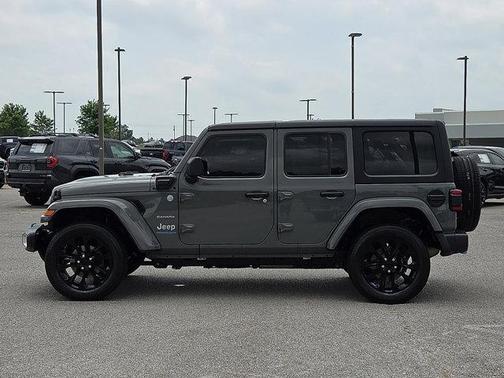 Sting-Gray Clearcoat 2023 Jeep Wrangler 4xe Sahara