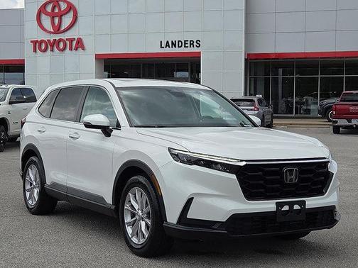 Platinum White Pearl 2024 Honda CR-V EX 2WD