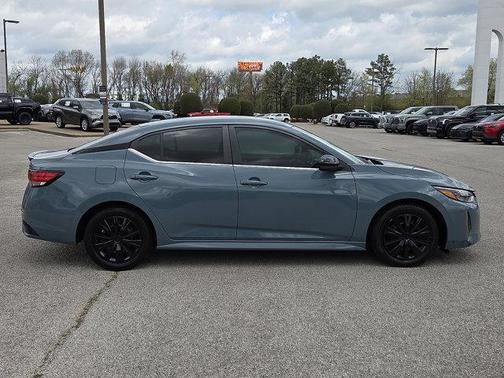 Atlantic Gray Metallic 2024 Nissan Sentra SR