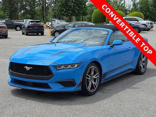 Grabber Blue Metallic 2024 Ford Mustang EcoBoost Premium