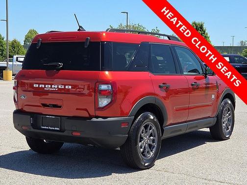 Hot Pepper Red Metallic Tinted Clearcoat 2024 Ford Bronco Sport Big Bend