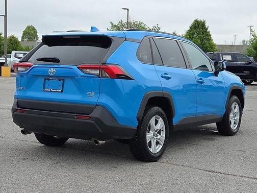 Blue Flame 2021 Toyota RAV4 XLE