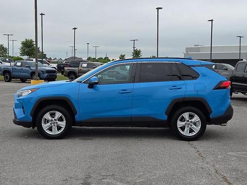 Blue Flame 2021 Toyota RAV4 XLE