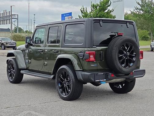 Sarge Green Clearcoat 2023 Jeep Wrangler 4xe Sahara