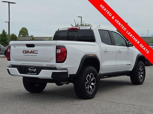 Summit White 2024 GMC Canyon AT4X