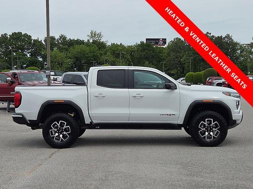 Summit White 2024 GMC Canyon AT4X