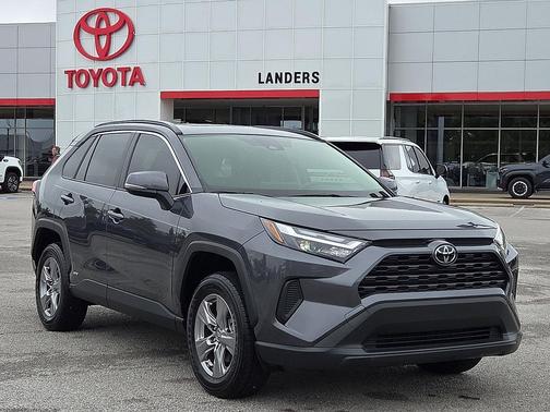 Magnetic Gray Metallic 2025 Toyota RAV4 Hybrid XLE