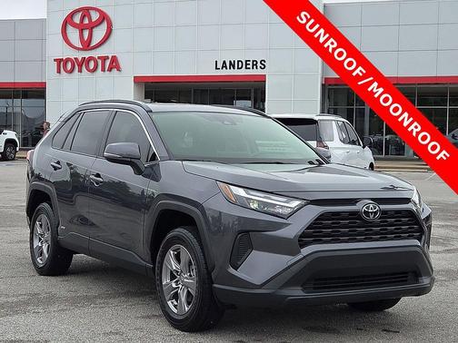 Magnetic Gray Metallic 2025 Toyota RAV4 Hybrid XLE