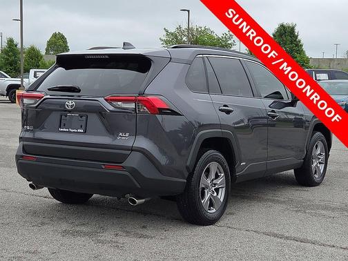 Magnetic Gray Metallic 2025 Toyota RAV4 Hybrid XLE