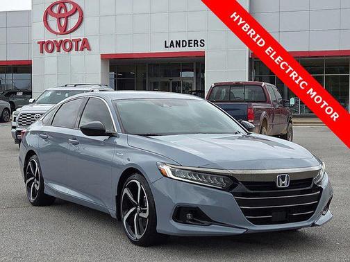 Sonic Gray Pearl 2022 Honda Accord Hybrid Sport