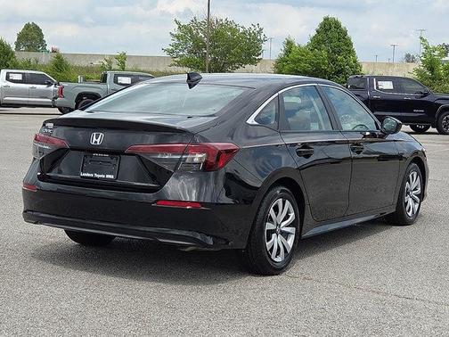 Crystal Black Pearl 2025 Honda Civic LX