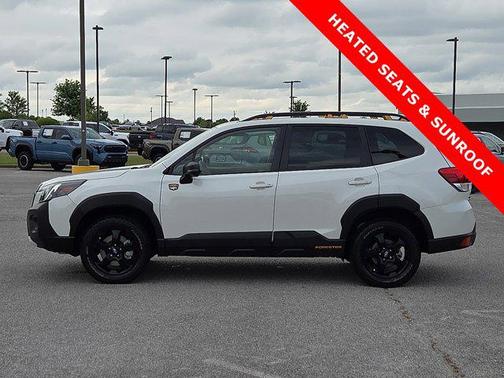 Crystal White Pearl 2023 Subaru Forester Wilderness