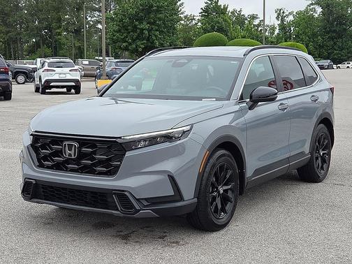 Urban Gray Pearl 2025 Honda CR-V Hybrid Sport FWD