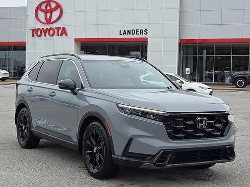 Urban Gray Pearl 2025 Honda CR-V Hybrid Sport FWD
