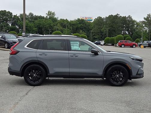 Urban Gray Pearl 2025 Honda CR-V Hybrid Sport FWD