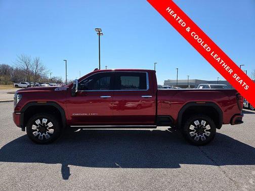 Volcanic Red Tintcoat 2024 GMC Sierra 2500 Denali