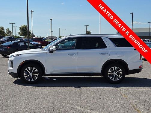 Hyper White 2021 Hyundai PALISADE SEL