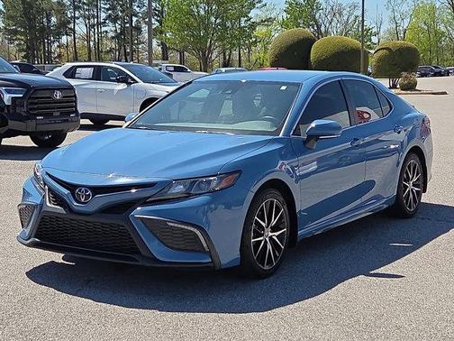 Cavalry Blue 2024 Toyota Camry SE
