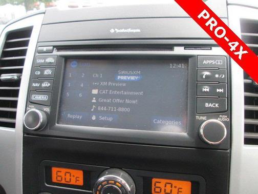 Glacier White 2016 Nissan Frontier PRO-4X