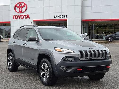 Billet Silver Metallic Clearcoat 2017 Jeep Cherokee Trailhawk
