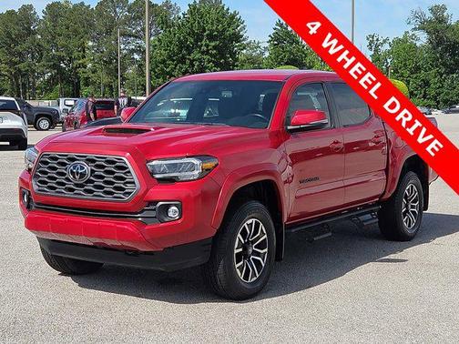 Barcelona Red Metallic 2023 Toyota Tacoma TRD Sport