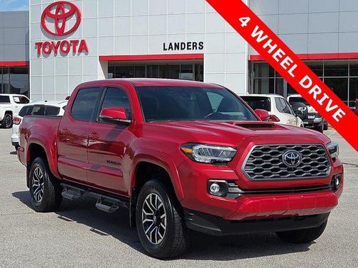 Barcelona Red Metallic 2023 Toyota Tacoma TRD Sport