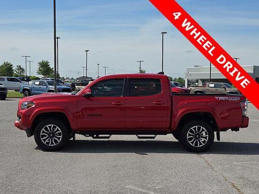 Barcelona Red Metallic 2023 Toyota Tacoma TRD Sport