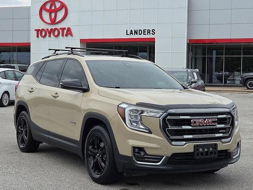 Desert Sand Metallic 2023 GMC Terrain AWD AT4