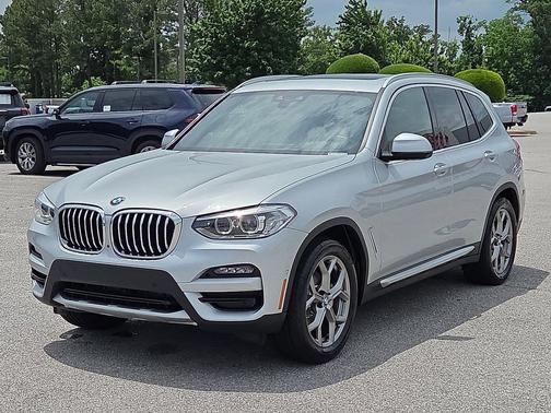 Glacier Silver Metallic 2021 BMW X3 xDrive30i