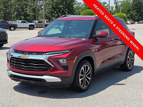 Crimson Metallic 2024 Chevrolet Trailblazer LT