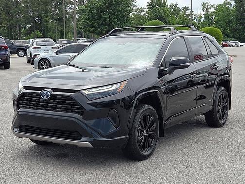 Midnight Black Metallic 2024 Toyota RAV4 Hybrid SE