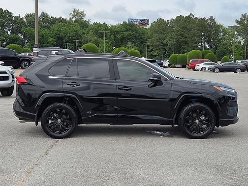 Midnight Black Metallic 2024 Toyota RAV4 Hybrid SE