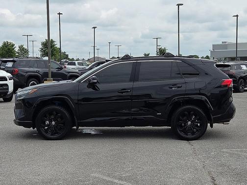 Midnight Black Metallic 2024 Toyota RAV4 Hybrid SE