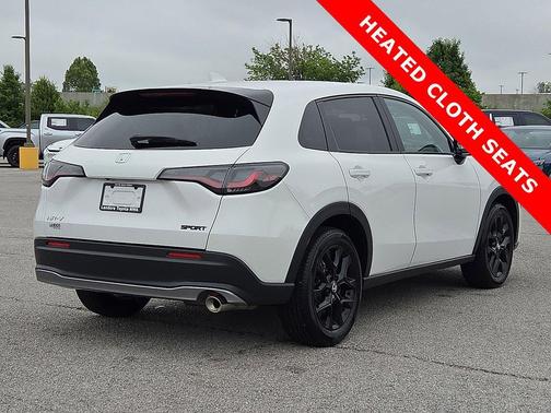 Platinum White Pearl 2025 Honda HR-V 2WD Sport