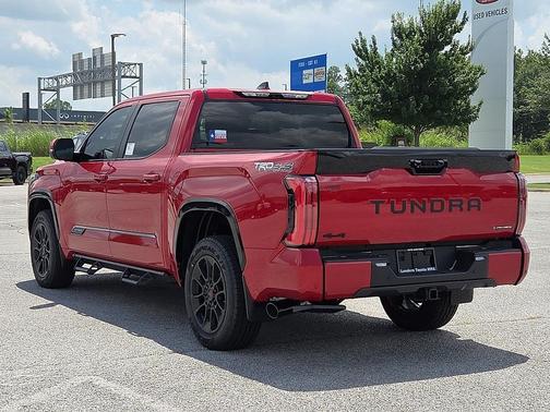 Supersonic Red 2026 Toyota Tundra Hybrid Platinum