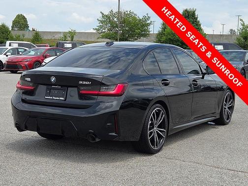 Black Sapphire Metallic 2024 BMW 330 330i
