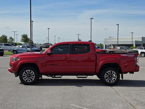 Barcelona Red Metallic 2023 Toyota Tacoma TRD Sport