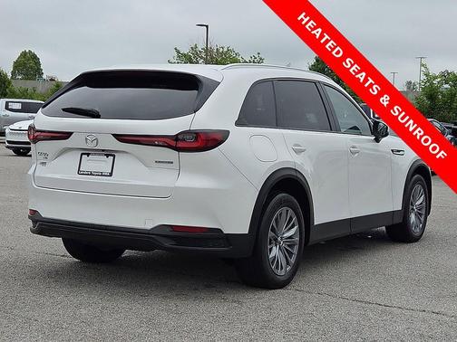 Rhodium White Premium 2024 Mazda CX-90 PHEV Preferred