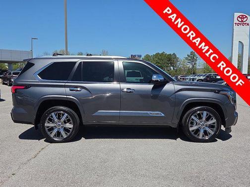 Magnetic Gray Metallic 2024 Toyota Sequoia Capstone