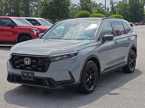 Urban Gray Pearl 2023 Honda CR-V Hybrid Sport FWD