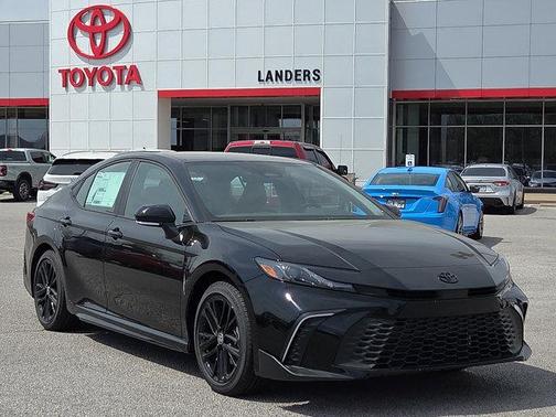 Midnight Black Metallic 2026 Toyota Camry SE