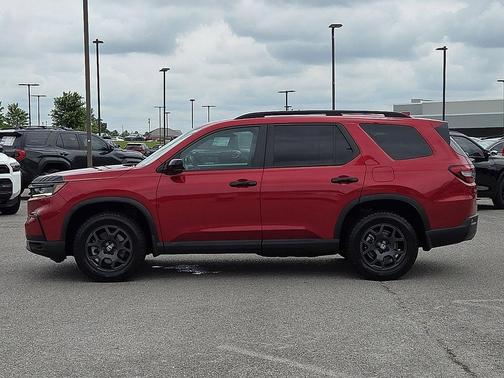 Radiant Red Metallic II 2023 Honda Pilot AWD TrailSport