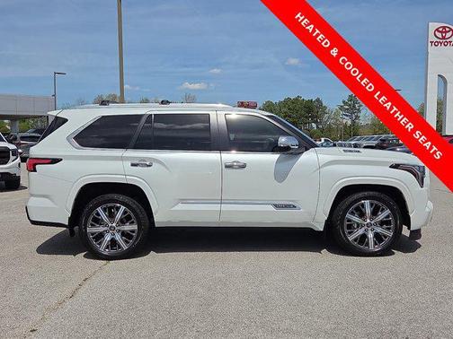 Wind Chill Pearl 2024 Toyota Sequoia Capstone