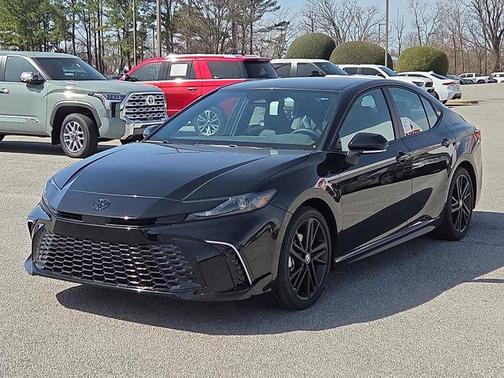 Midnight Black Metallic 2026 Toyota Camry Nightshade
