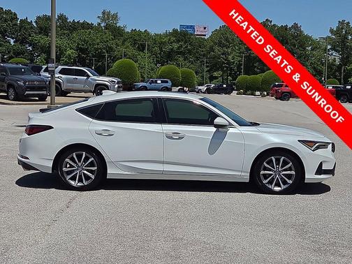 Platinum White Pearl 2023 Acura Integra 4DR SDN CVT