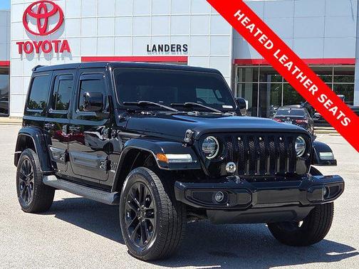 Black Clearcoat 2021 Jeep Wrangler Unlimited Sahara