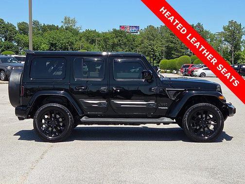 Black Clearcoat 2021 Jeep Wrangler Unlimited Sahara