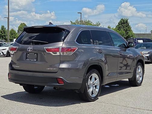 Predawn Gray Mica 2016 Toyota Highlander Limited